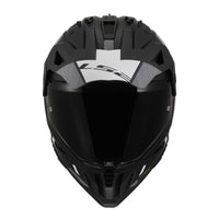 LS2 MX702 Pioneer II (XL) Hill - Matte Black / White 06 LS2MX702HMBWXL#