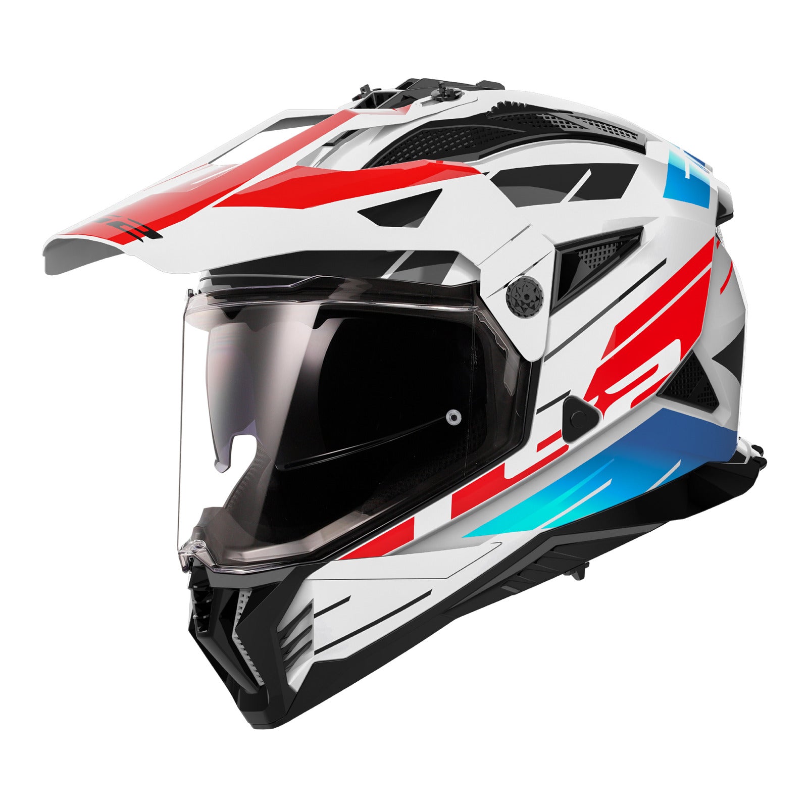 LS2 MX702 Pioneer II (S) Namib - White / Red / Blue 06 LS2MX702NWBRS#