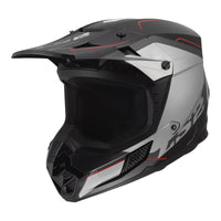 LS2 MX706 COZ Arched Helmet - Black / Silver / Titanium (2XL) LS2MX706ABST2XL#