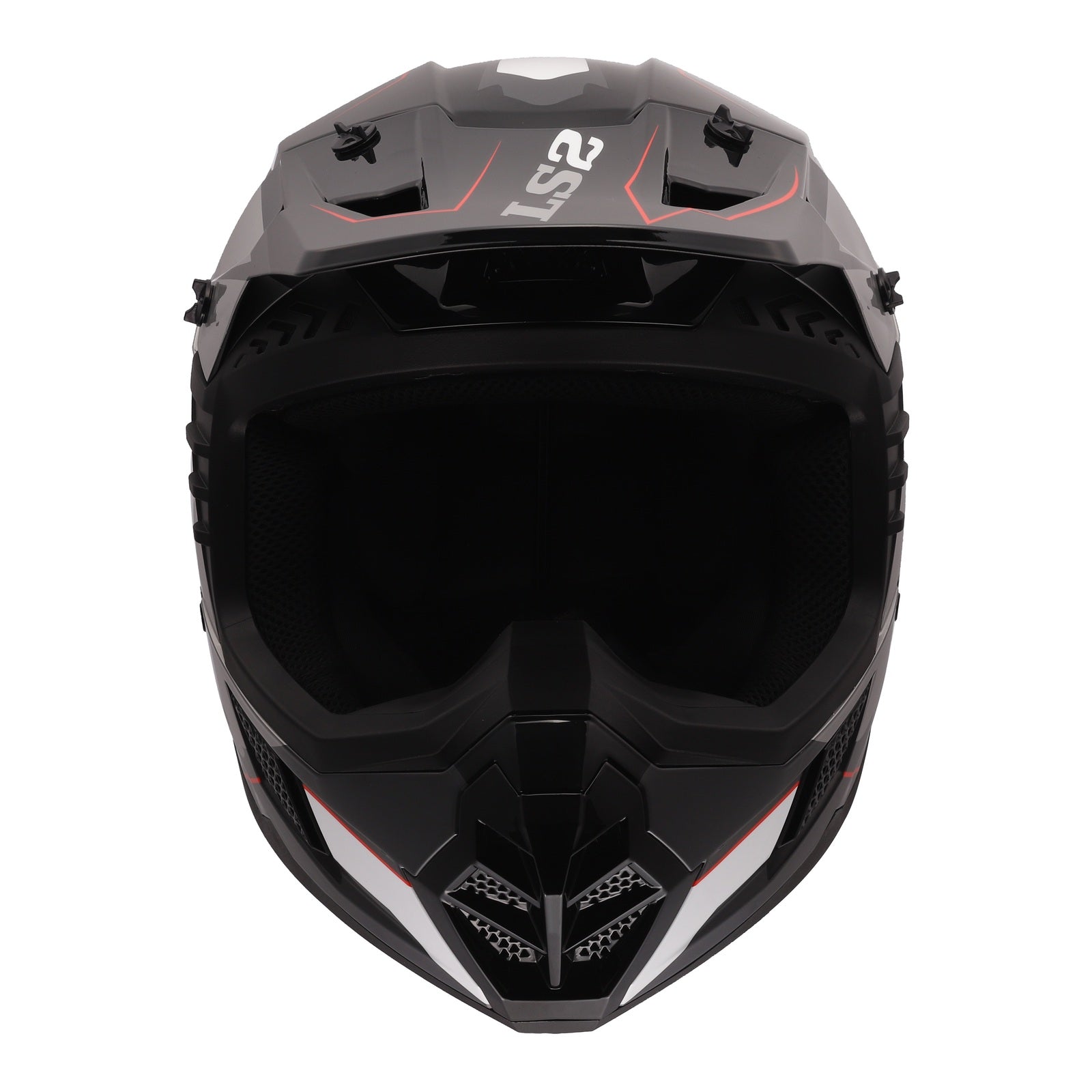 LS2 MX706 COZ Arched Helmet - Black / Silver / Titanium (L) LS2MX706ABSTL#