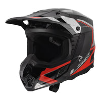 LS2 MX706 COZ Frontier II Helmet - Red / Black / Titanium (2XL) LS2MX706FRBT2XL#