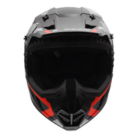 LS2 MX706 COZ Frontier II Helmet - Red / Black / Titanium (XL) LS2MX706FRBTXL#