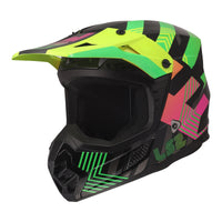 LS2 MX706J COZ Junior Helmet - Chromatic Black / Hi-Vis Pink (S) LS2MX706JCBHVYPYS#