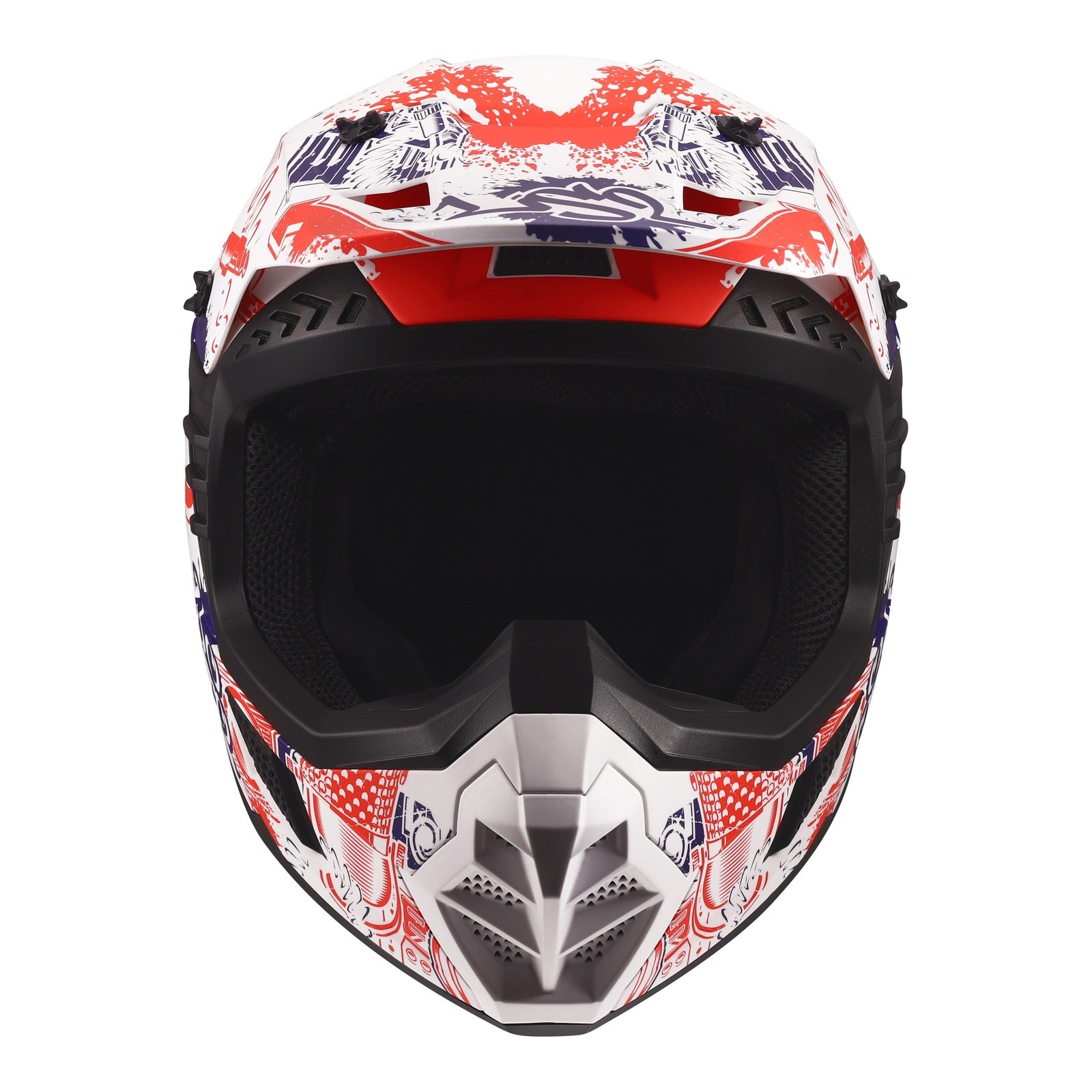 LS2 MX706J COZ Fantasy Junior Helmet - Matte White / Red / Blue 06 (L) LS2MX706JFWRBYL#