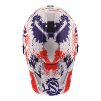 LS2 MX706J COZ Fantasy Junior Helmet - Matte White / Red / Blue 06 (M) LS2MX706JFWRBYM#