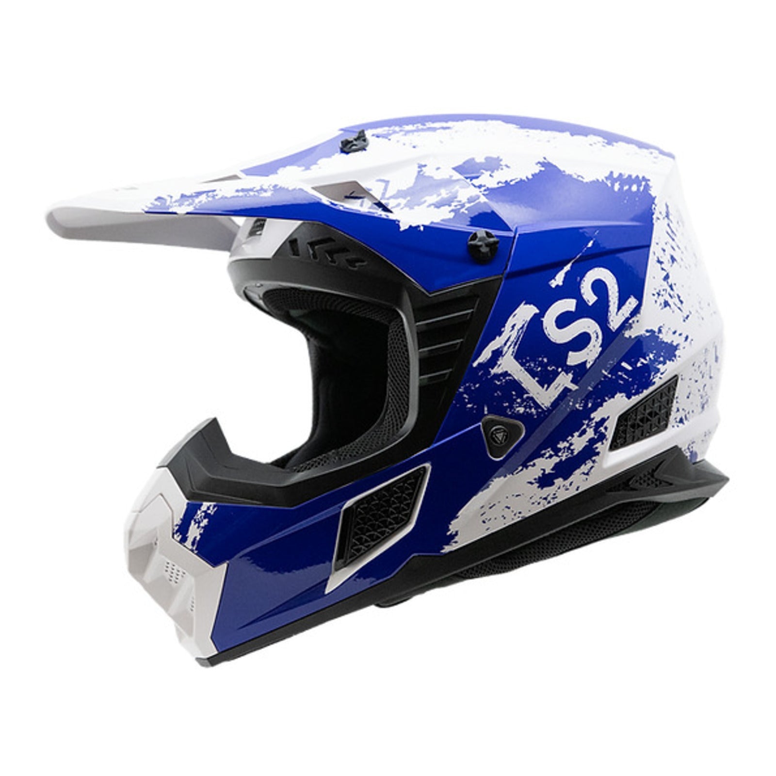 LS2 MX706J COZ Hyde Junior Hemlet - Blue/White (YM) LS2MX706JHBLUWHYM#