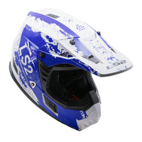 LS2 MX706J COZ Hyde Junior Hemlet - Blue/White (YM) LS2MX706JHBLUWHYM#