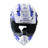 LS2 MX706J COZ Hyde Junior Hemlet - Blue/White (YM) LS2MX706JHBLUWHYM#