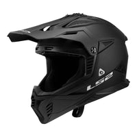 LS2 MX708 Fast II (2XL) Matte Black 06 LS2MX708MB2XL#