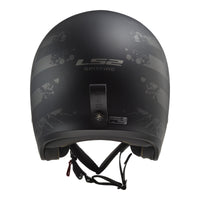 LS2 OF599 Spitfire II (L) - Matte Black Flag Helmet 06 LS2OF5992MBFLAGL#
