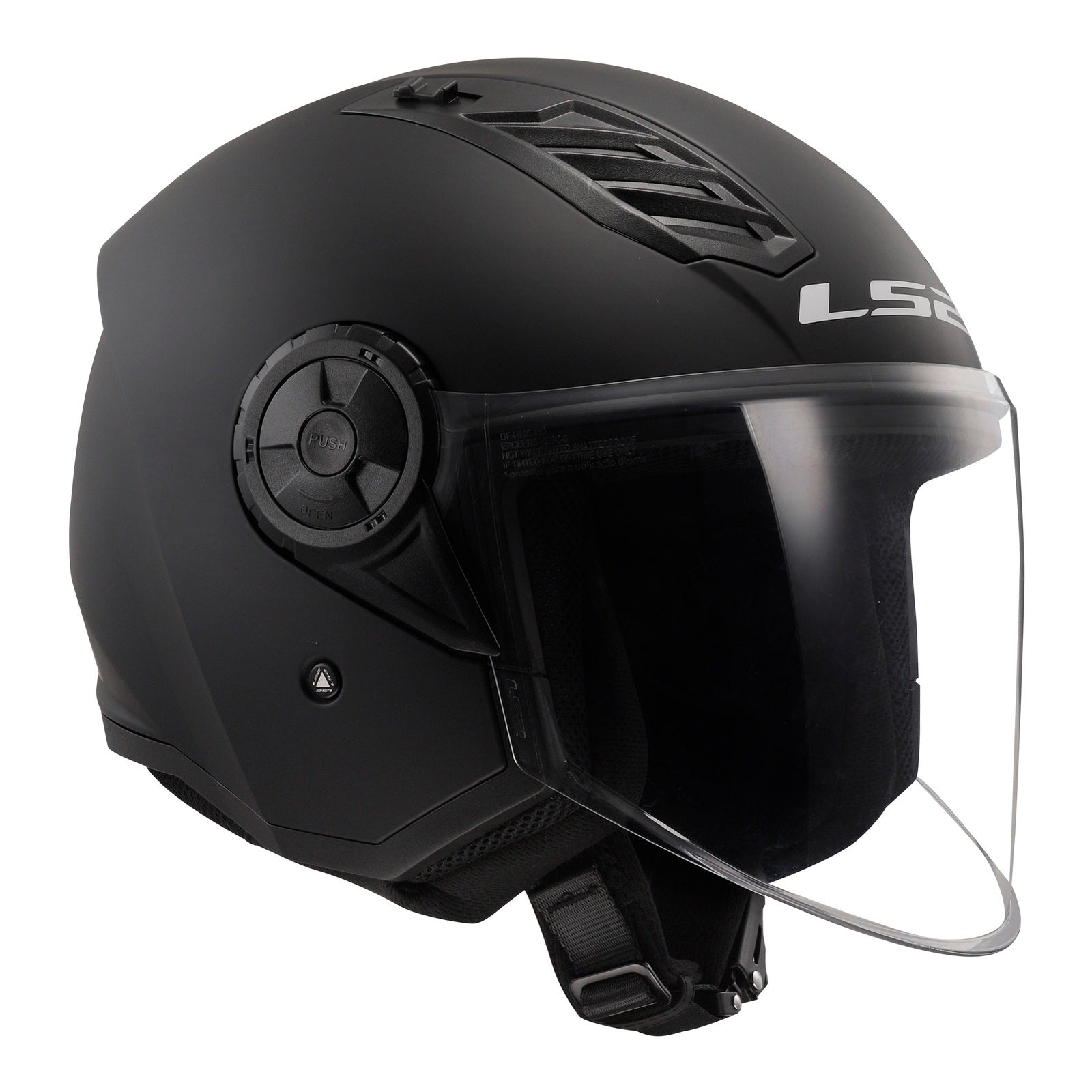 LS2 OF616 Airflow II (L) Matte Black 06 LS2OF616MBL#