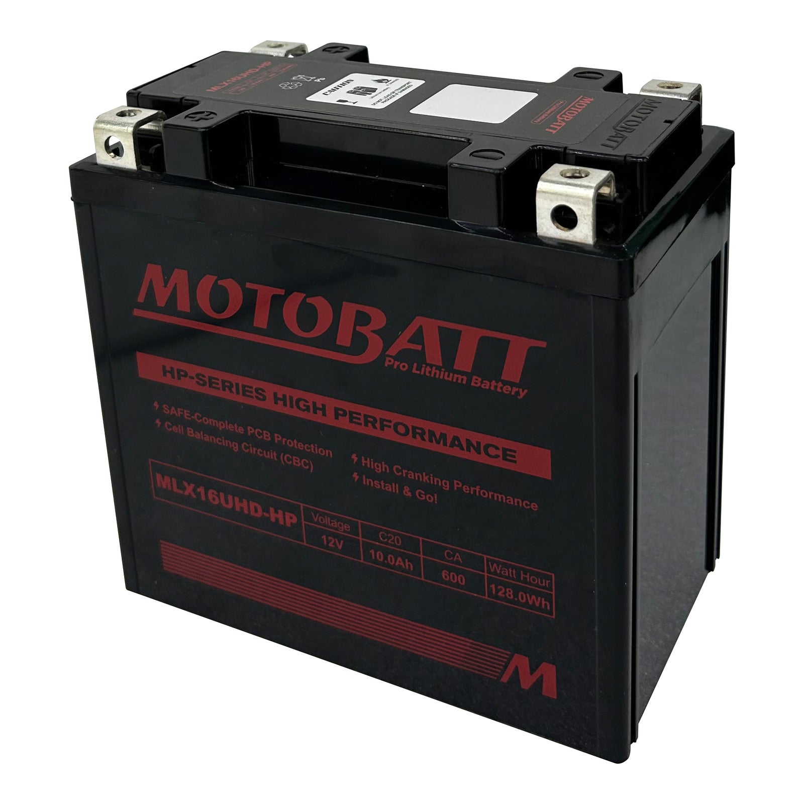 Motobatt Pro Lithium Battery MLX16UHD-HP *4 MBLX16UHDHP#