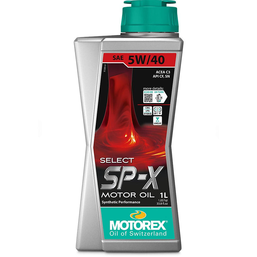MOTOREX Select SP-X 5W40 Engine Oil 1 Litre #MSSPX5W401