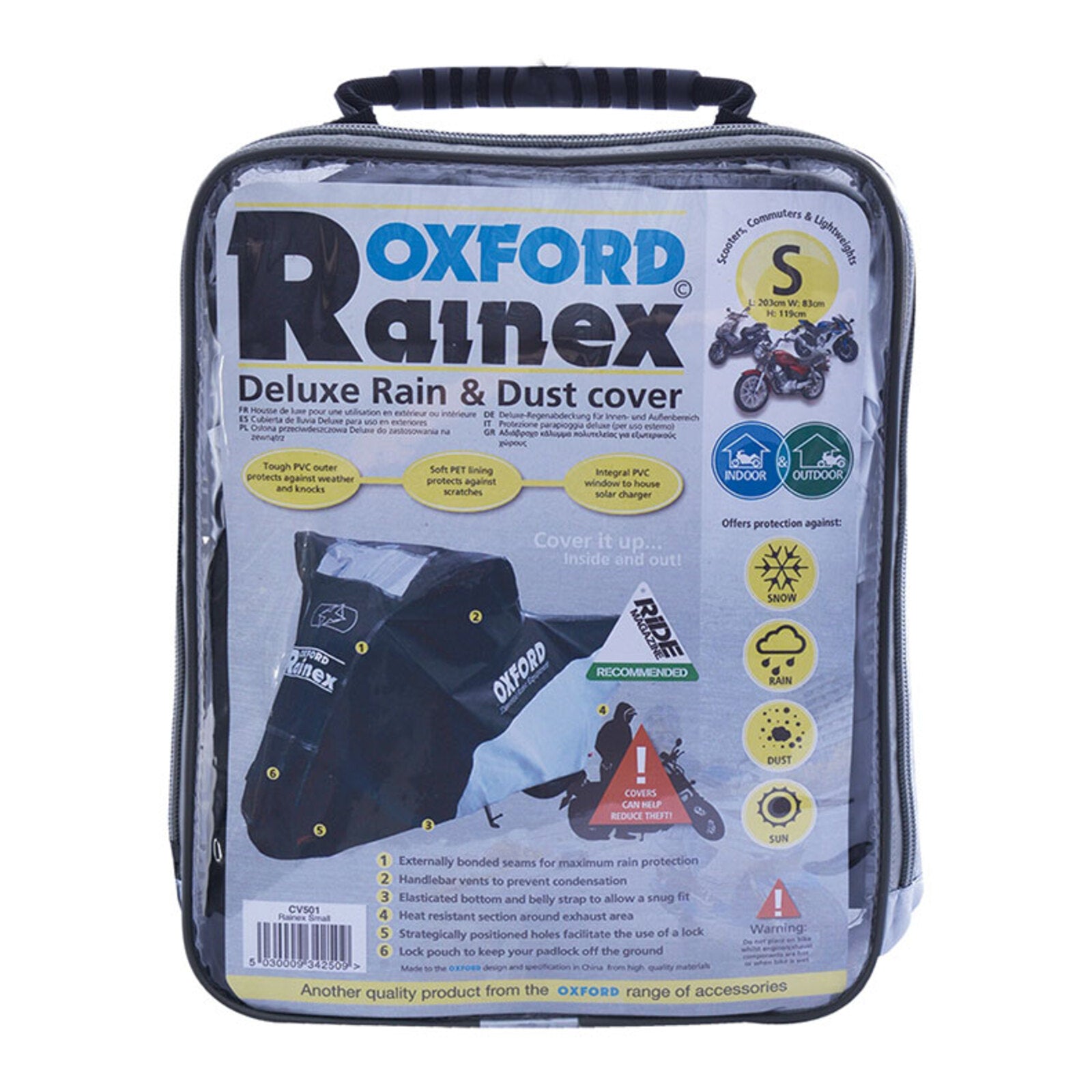 Oxford Rainex Cover - Medium OXCV502#