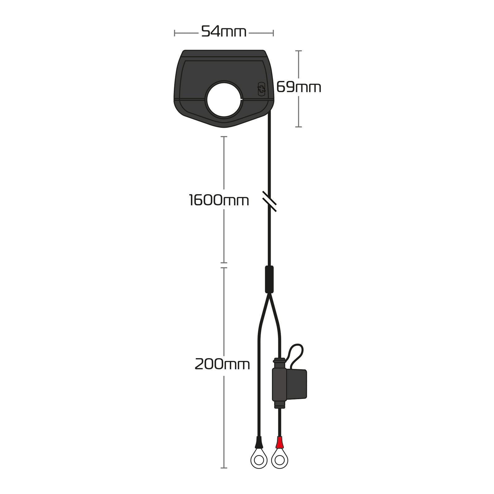Oxford Slimline USB Type-A and Type-C 3.0 Amp Charging Kit OXEL118#