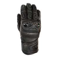 Oxford Cypher 1.0 Short Leather Men's Glove - Stealth Black (3XL) OXGM2232033XL#