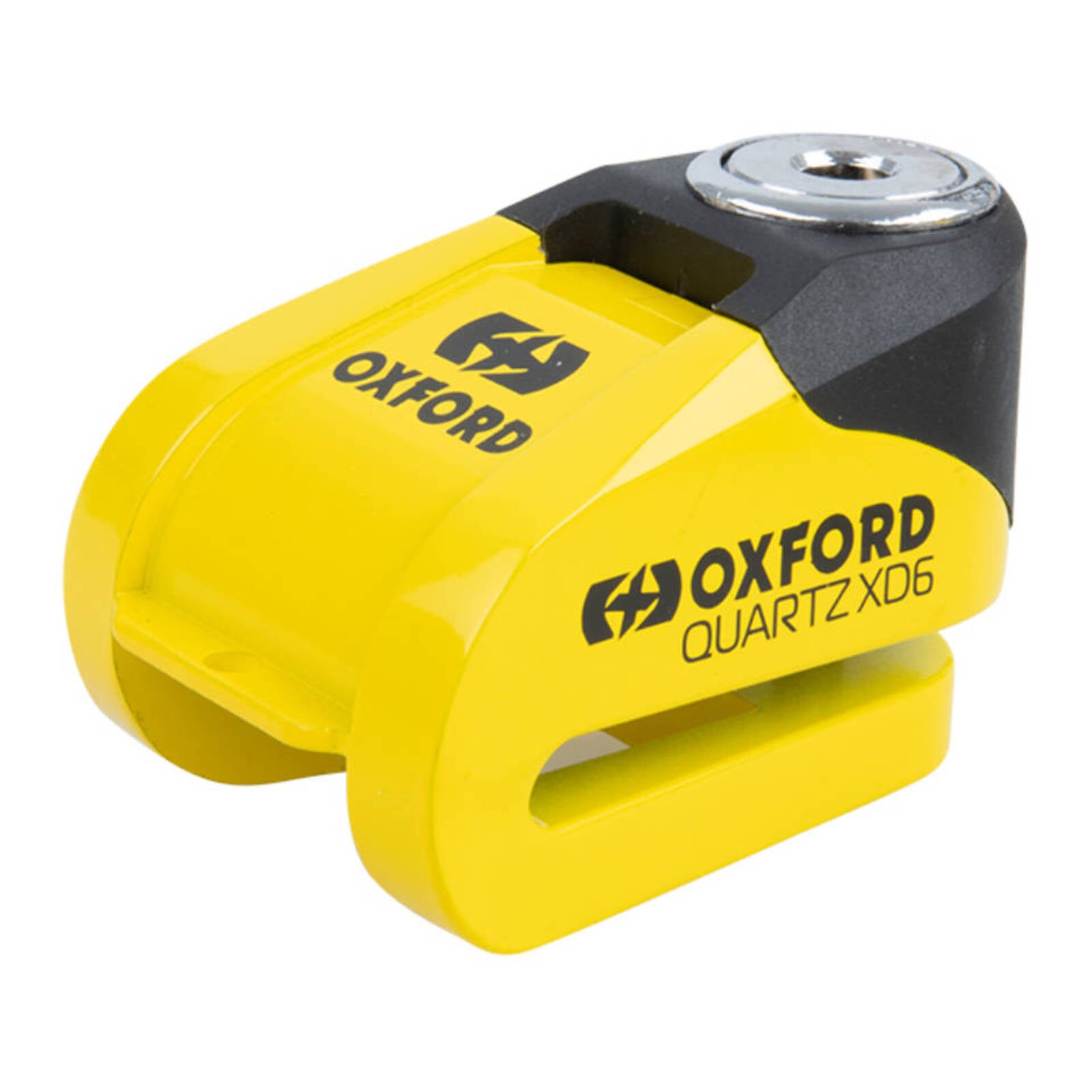 Oxford Quartz XD6 Disc Lock - Yellow / Black OXLK207#