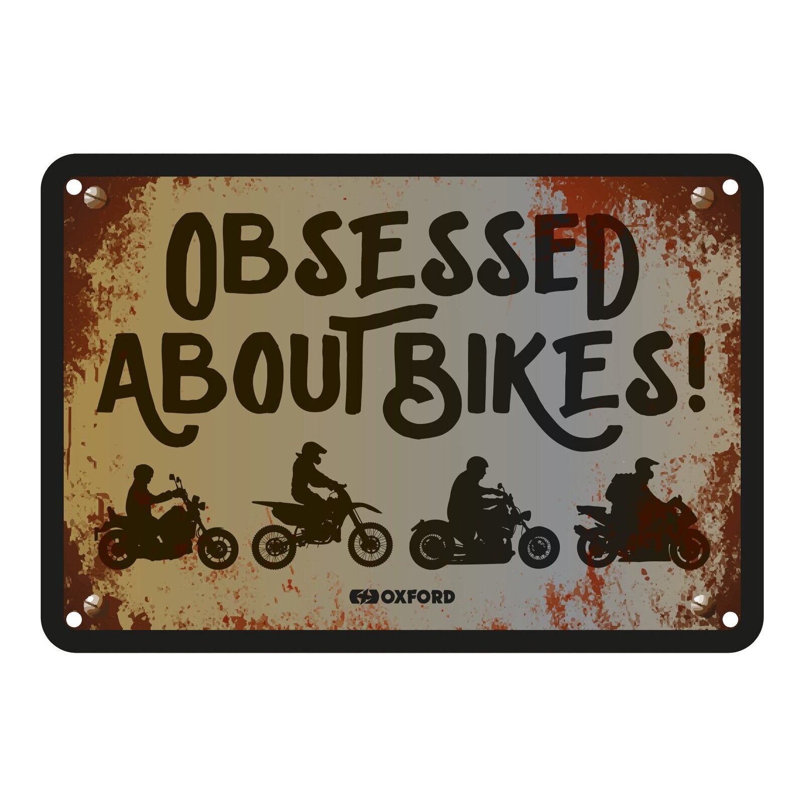 Oxford Garage Metal Sign: 