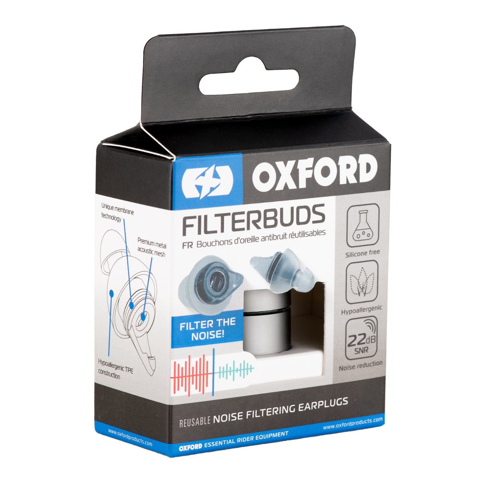 Oxford FilterBuds / Earplugs (Small Fit) OXOX654#