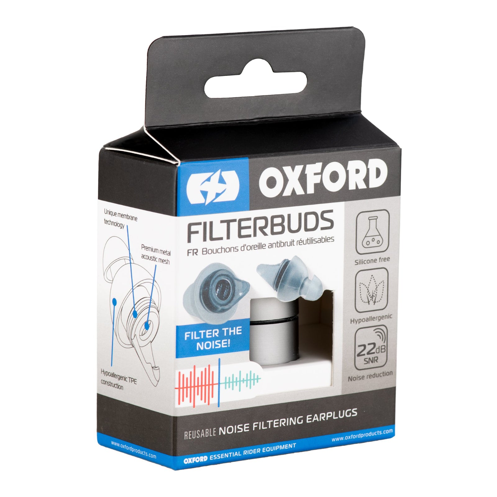 Oxford FilterBuds / Earplugs (Standard Fit) OXOX697#