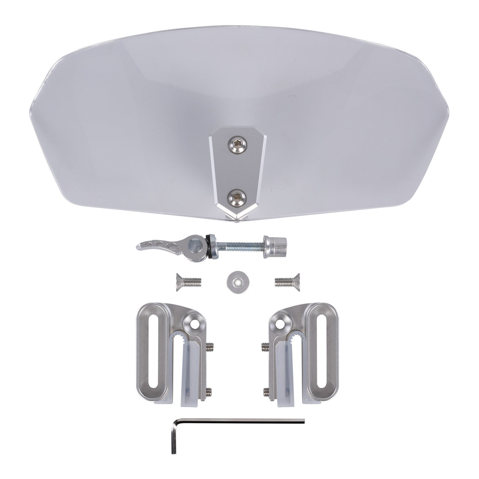 Oxford Wind Deflector- Clear 260 X 125mm OXOX846#