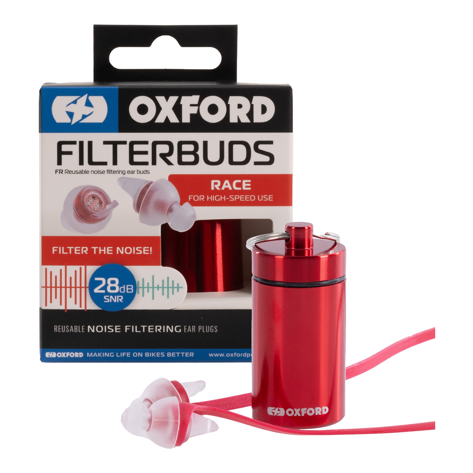 Oxford Ear FilterBuds Race 28SNR OXOX955#