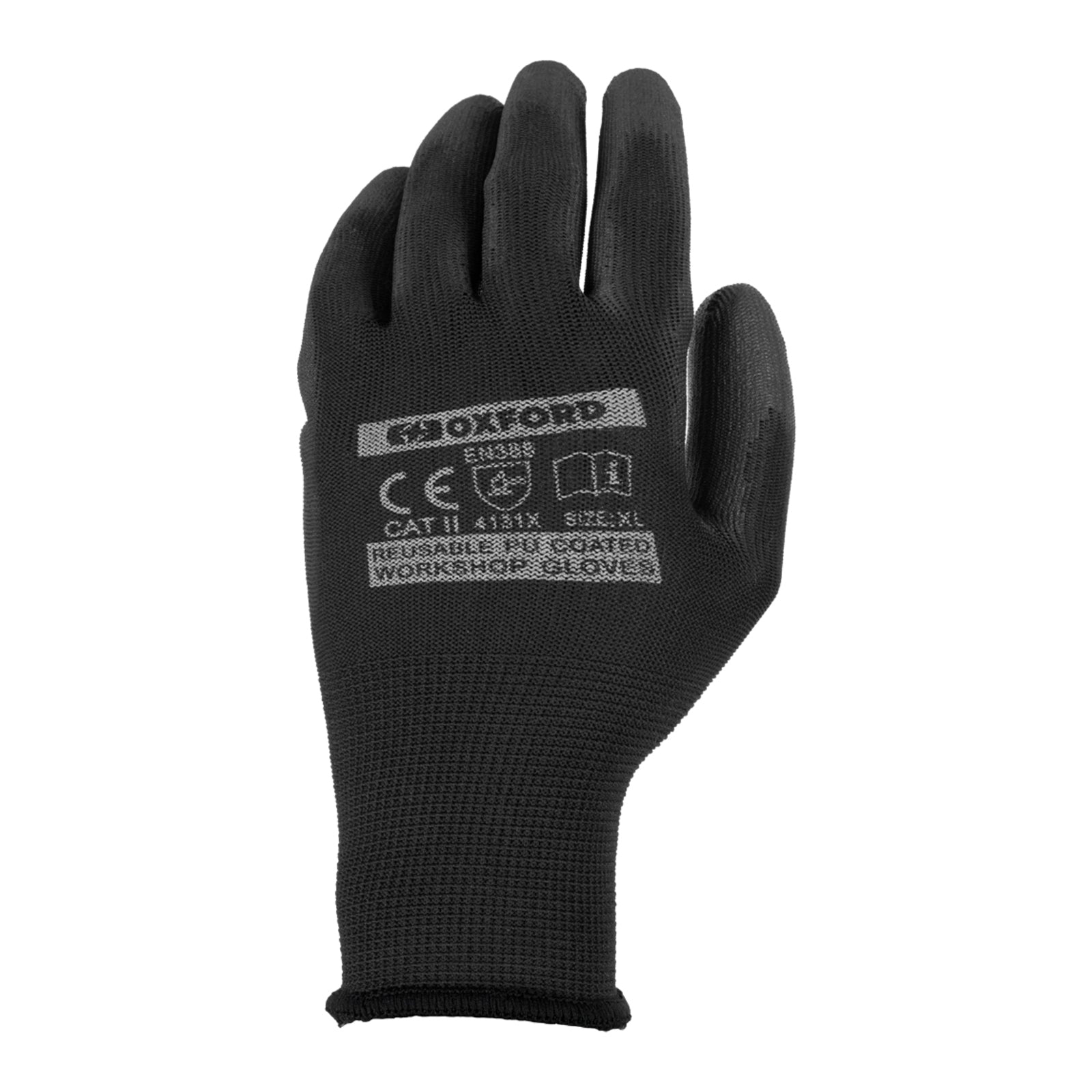 Oxford Workshop Gloves PU-Coated (XL) [Pack of 3] OXOX965#