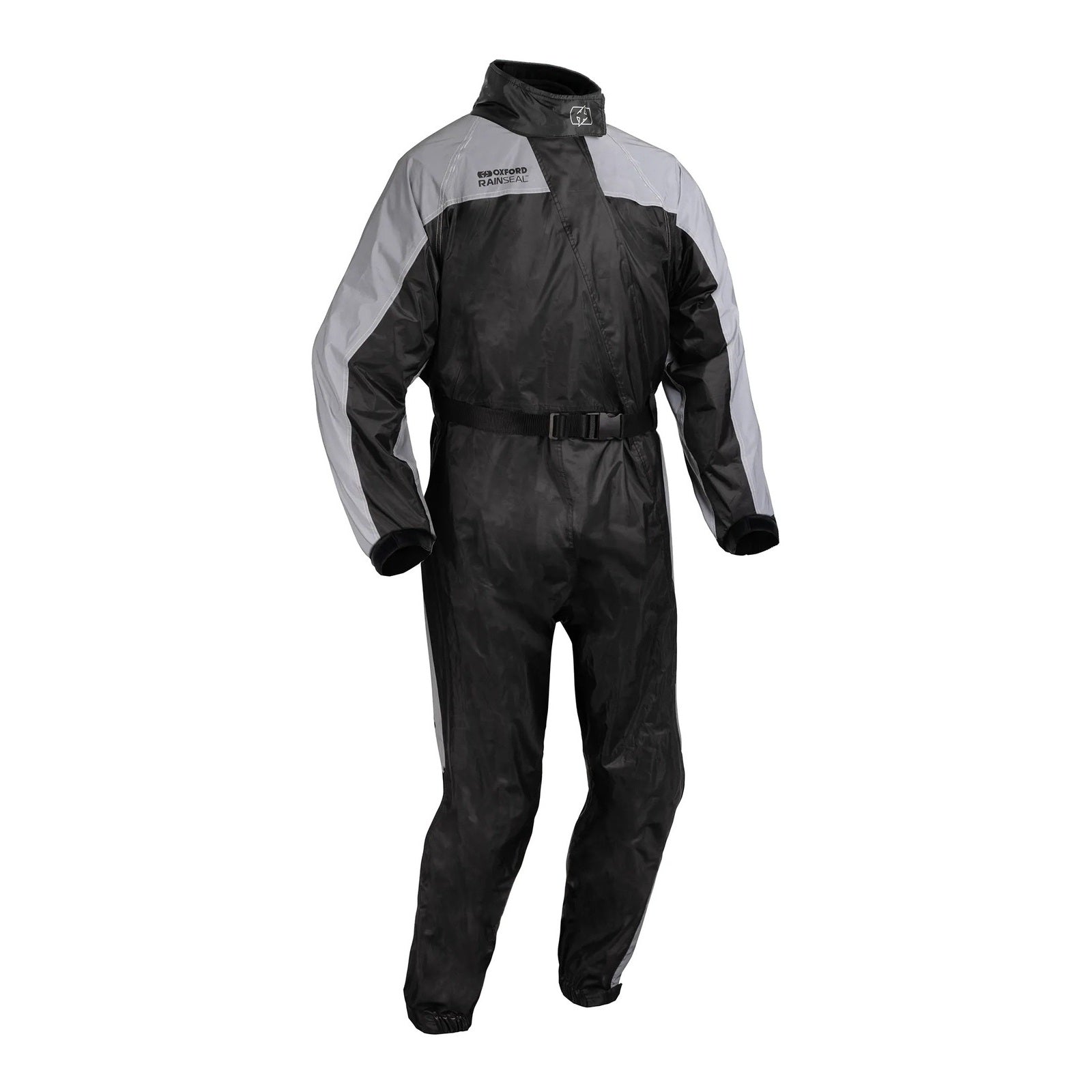 Oxford Rainseal One-Piece Rain Suit - Bright / Black (XL) OXRM211005XL#