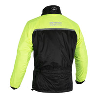 Oxford Rainseal Over Jacket - Black / Fluro (4XL) OXRM2120034XL#