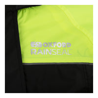 Oxford Rainseal Over Jacket - Black / Fluro (L) OXRM212003L#