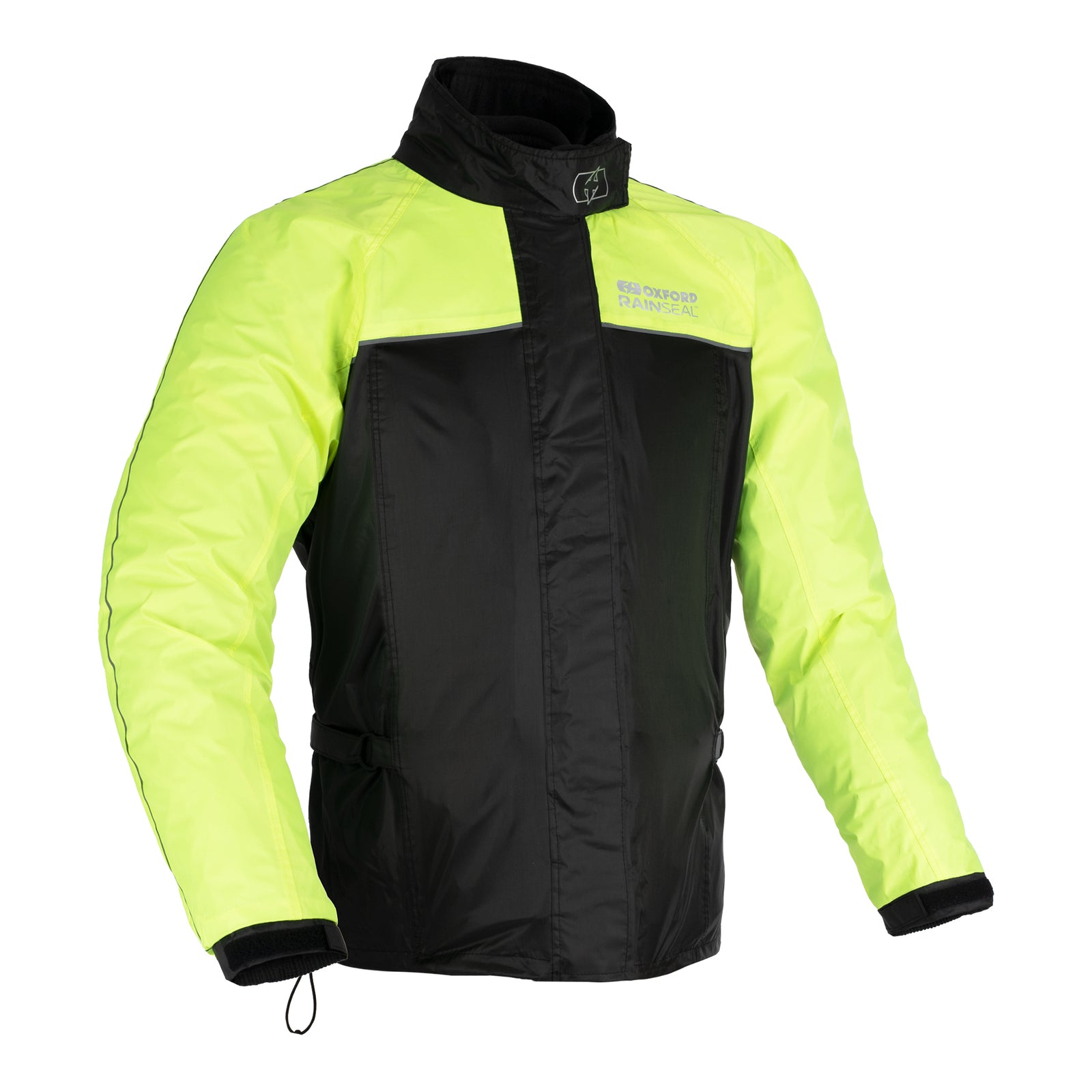 Oxford Rainseal Over Jacket - Black / Fluro (M) OXRM212003M#