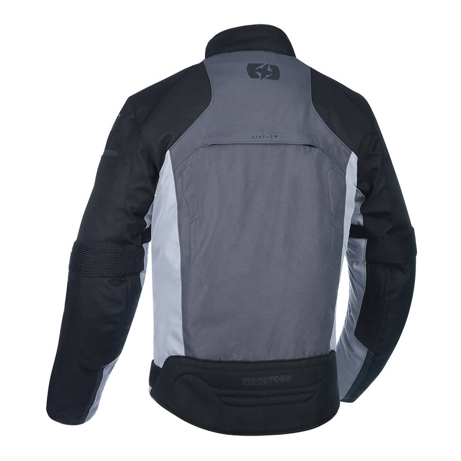 Oxford Delta 1.0 Waterproof Jacket - Black / Grey / Red (S) OXTM193102S#