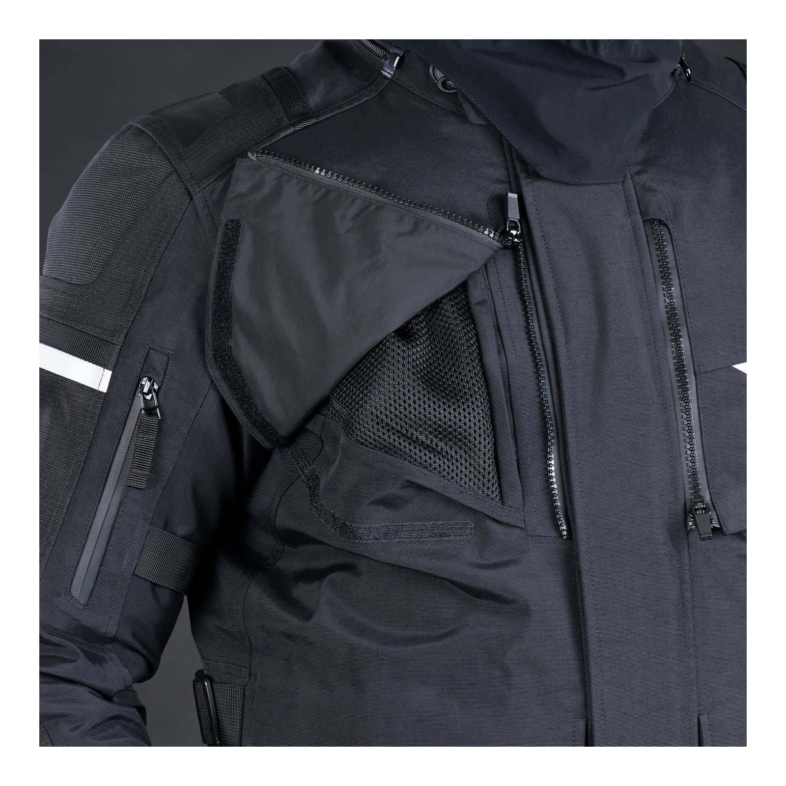 Oxford Stormland Dry2Dry Men's Tech Jacket - Black (XL) OXTM211101XL#
