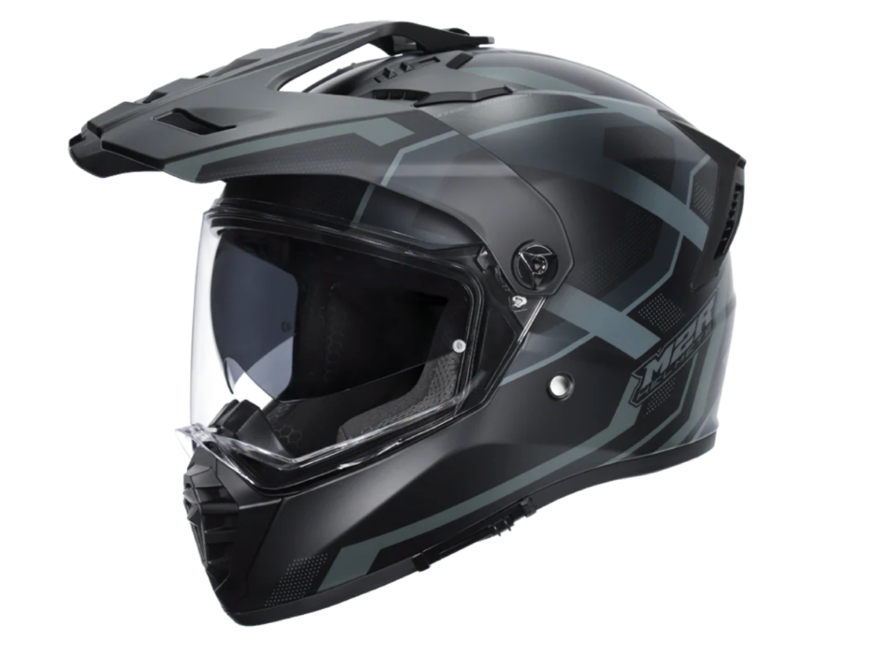 M2R Patrol Adventure Motorcycle Helmet ECE 22.06 -  Razor PC-5F - S #1130719