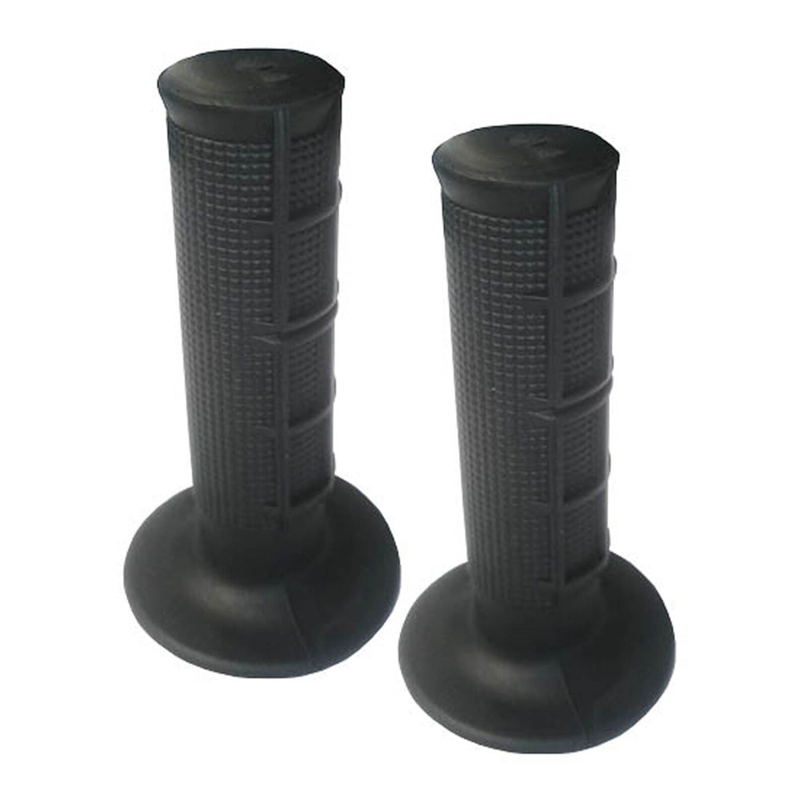 WHITES MX Half Waffle Grip 3 Black with Wire For Kawasaki KX420 #WPGRPM3B | Australian Moto Spares