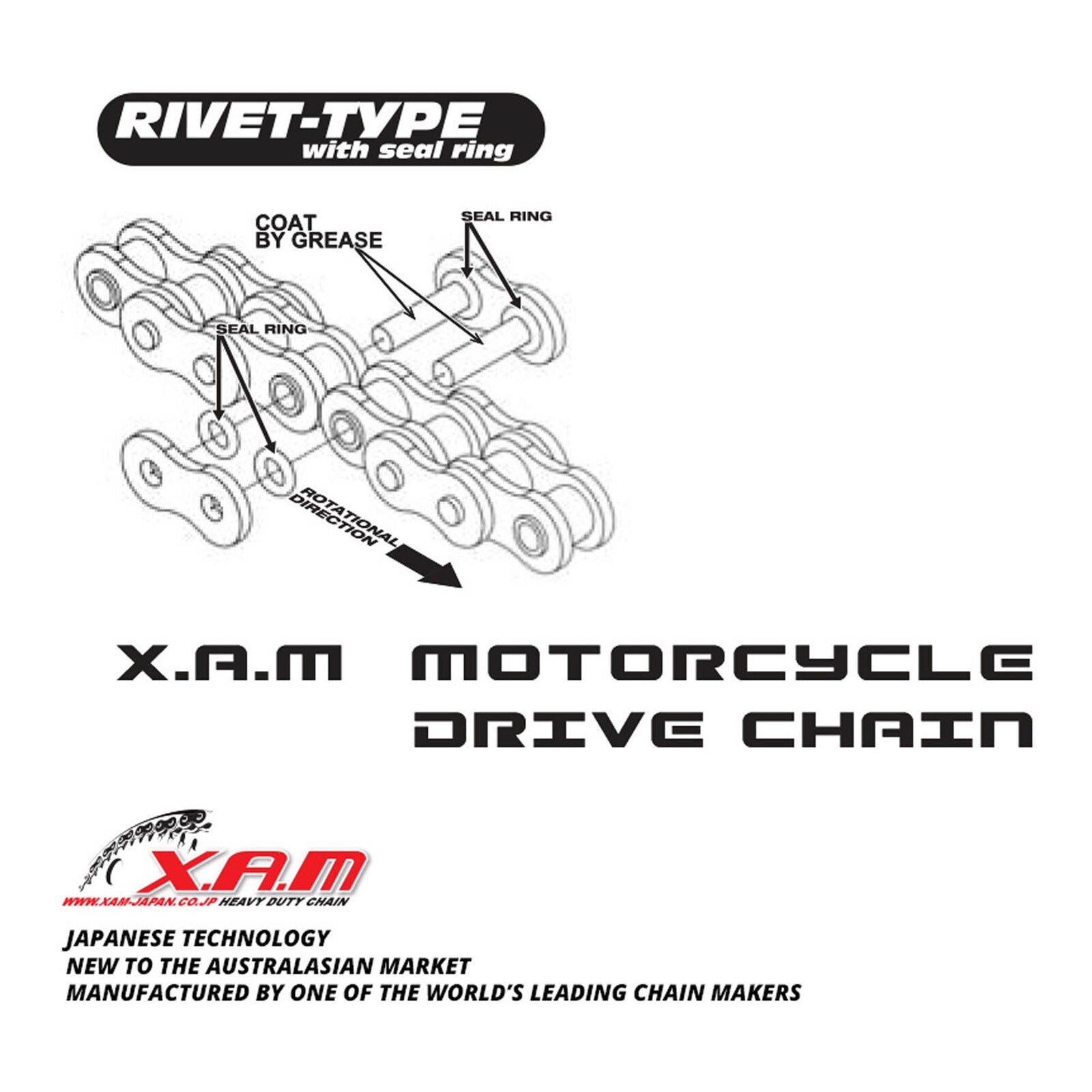 XAM Join Link 520AX G2 Rivet Type #XCL520AXG2R