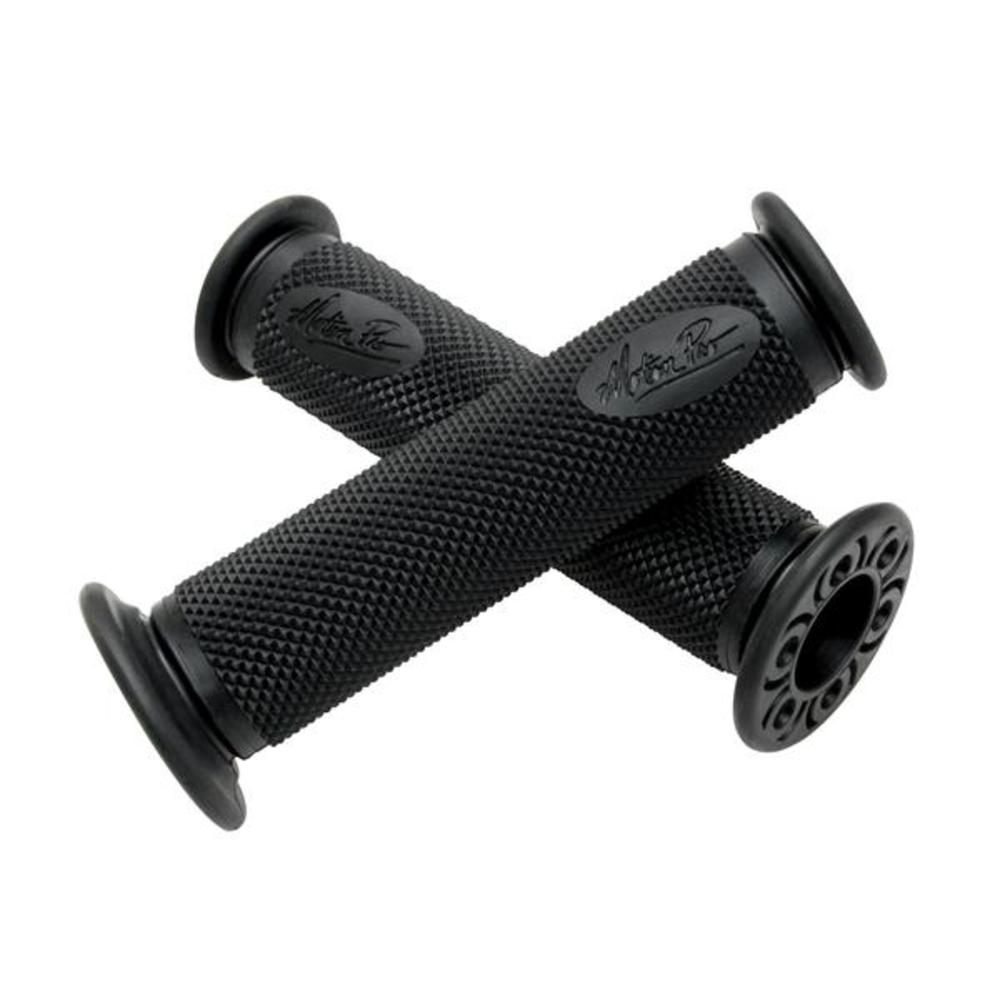 New MOTION PRO Road Control Grips, Diamond Pattern, Black 08-011131 | Australian Moto Spares