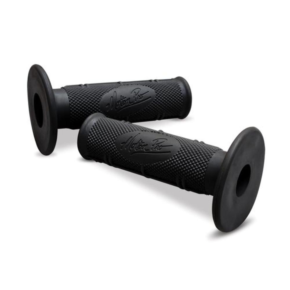 New MOTION PRO Dirt Control Grips, Black, Half Waffle 08-011132 | Australian Moto Spares