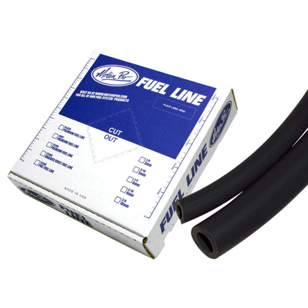 New MOTION PRO Premium Fuel Line, Black 3/16