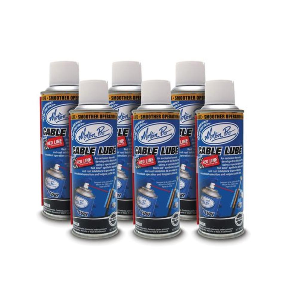 New MOTION PRO Cable Lubricant Case of 6 (6 Oz Cans) 08-150001 | Australian Moto Spares