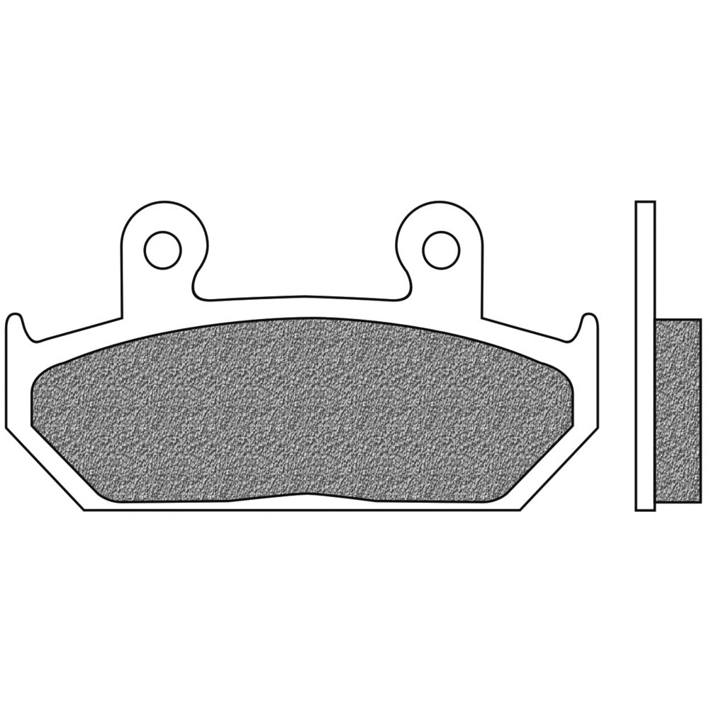 New NEWFREN Touring Organic Brake Pad - Front For CAGIVA, HONDA 1-FD0105-BT