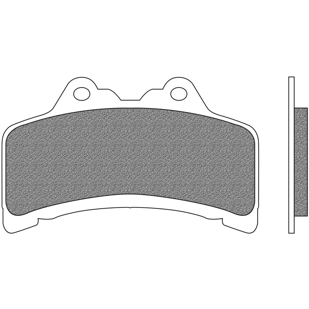 New NEWFREN Touring Organic Brake Pad - Front For YAMAHA GTS1000A 1-FD0200-BT