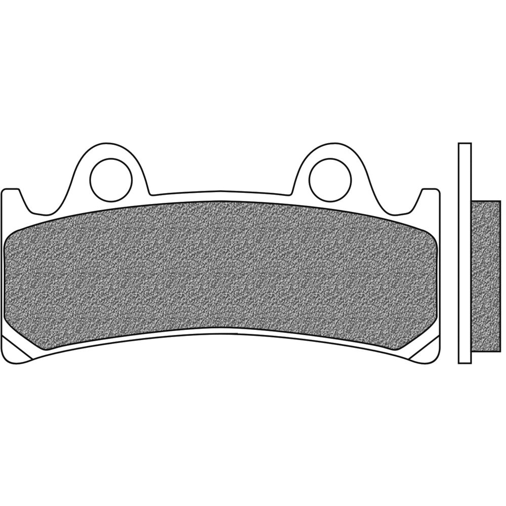 New NEWFREN Touring Organic Brake Pad - Front For TRIUMPH, YAMAHA 1-FD0201-BT