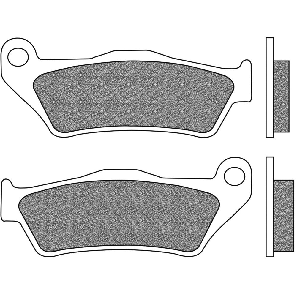 New NEWFREN Rear Brake Pad - Touring Organic For BMW 1-FD0229-BT | Australian Moto Spares