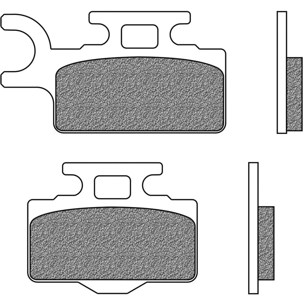 New NEWFREN Dirt Sintered Brake Pad - Front For KAWASAKI, SUZUKI 1-FD0295-SD | Australian Moto Spares