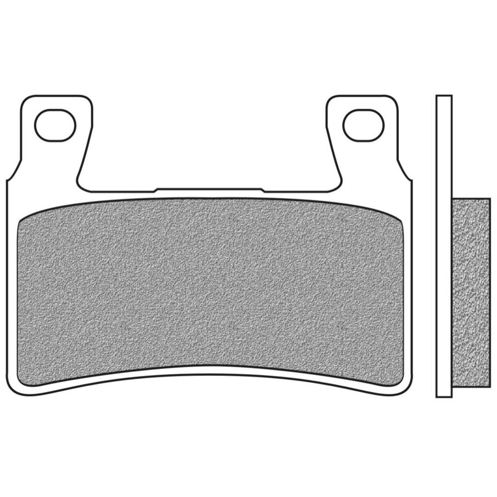 New NEWFREN Touring Organic Brake Pad - Front For HONDA 1-FD0300-BT