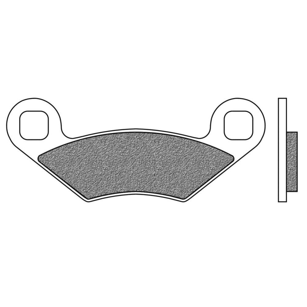 New NEWFREN Rear Brake Pad - Off Road ATV Sintered For POLARIS 1-FD0302-SV | Australian Moto Spares