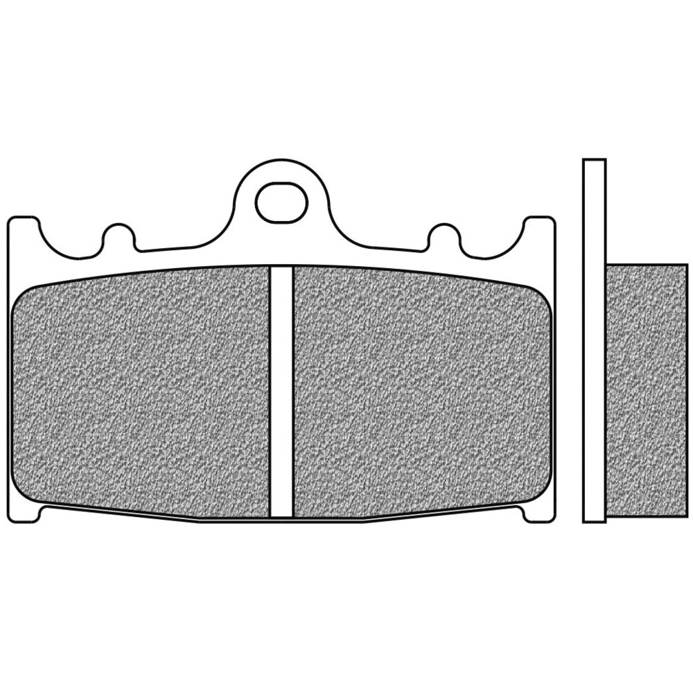 New NEWFREN Rear Brake Pad - Touring Sintered For SUZUKI 1-FD0371-TS | Australian Moto Spares