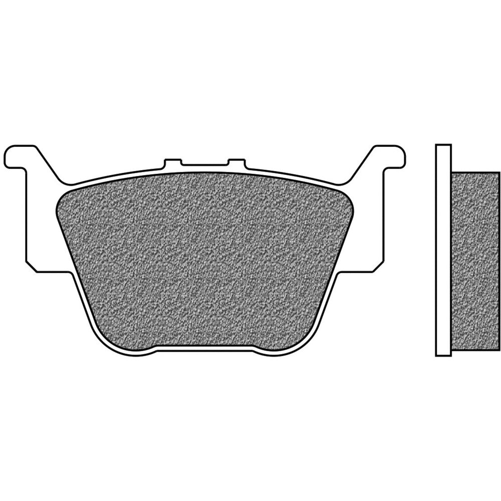 New NEWFREN Rear Brake Pad - Off Road ATV Sintered For HONDA 1-FD0376-SV | Australian Moto Spares
