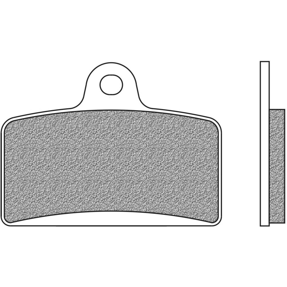 New NEWFREN Rear Brake Pad - Touring Organic For DERBI 250 GP1 1-FD0380-BT | Australian Moto Spares